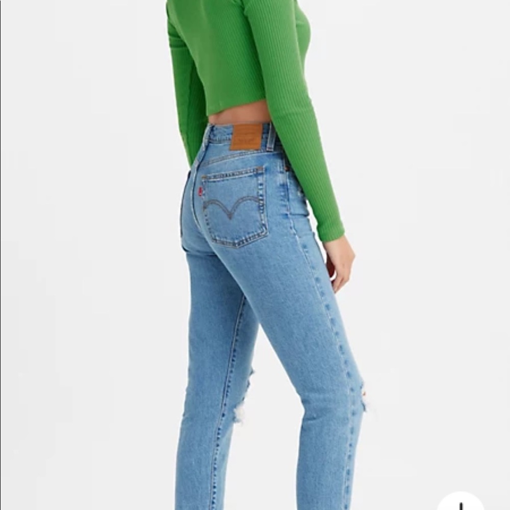 Levi’s wedgie straight leg jeans